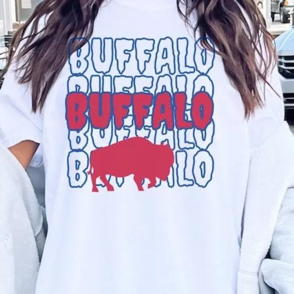 Buffalo Football Team NFL T-shirt, Every Day Oversized Shirt